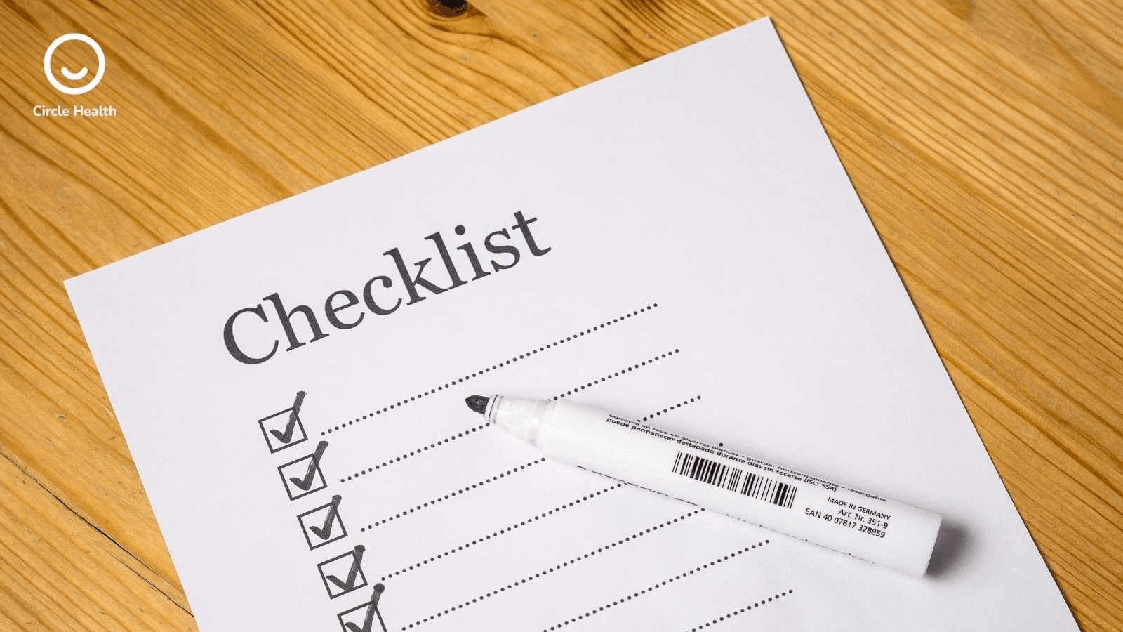 Putting the Checklist to Use